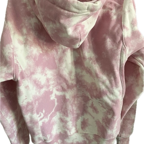 Urban Outfitters Pink UO champion tie dye hoodie sweatshirt oversized small - Picture 5 of 8